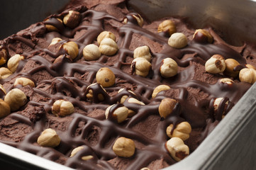 Preparation of traditional Easter chocolate