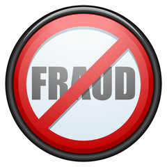 No Fraud sign