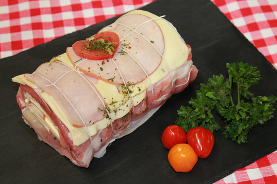 r&ocirc;ti de porc
