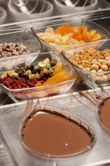 Preparation of traditional Easter chocolate