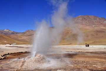 Geysirfeld El Tatio nahe San Pedro de Atacama (Chile)