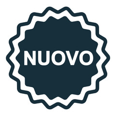 nuovo new badge icon