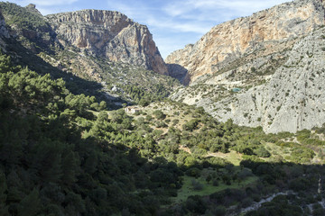 Gorge at the Caminito del Rey