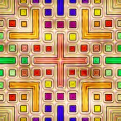 Seamless texture of abstract shiny colorful