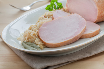 Kasseler auf Sauerkraut 