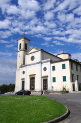 Fototapeta na wymiar Capannoli,chiesa di San Bartolomeo.