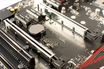Computer Motherboard GPU Graphic card slots