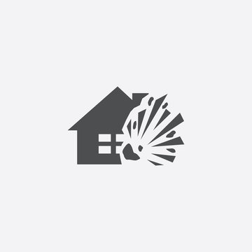 home explosion insurance icon