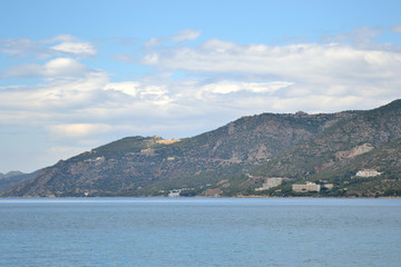 Fototapeta premium Mount Geroneya near Loutraki.