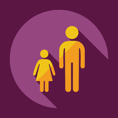 stick figure man silhouette icon