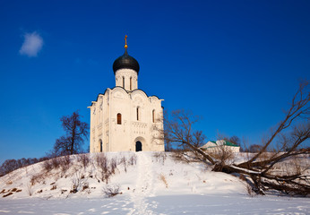 Obraz premium Church of the Intercession on the River Nerl