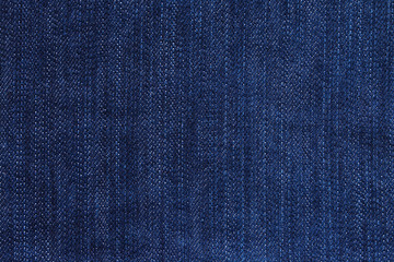 Texture fabric blue jeans background