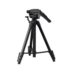 Tripod stand isolated on white background.

