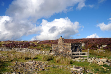 Fototapeta premium Bothy in Snowdonia North Wales