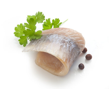 Herring with parsley and pepper