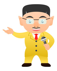 司会者　アナウンサー