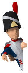 Napoleonic grenadier