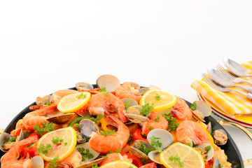 おいしそうなパエリア