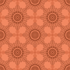 Abstract Seamless Pattern Like Lace. Vintage Ornament Pattern. I
