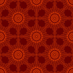 Abstract Seamless Pattern Like Lace. Vintage Ornament Pattern. I