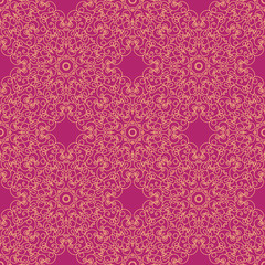 Abstract Seamless Pattern Like Lace. Vintage Ornament Pattern. I