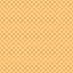 Seamless wafer background. Vector illustrator.