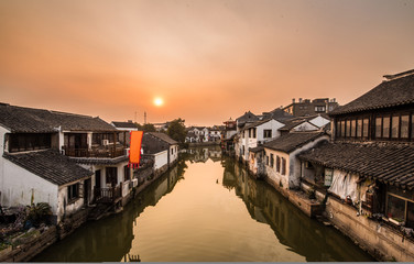 Obraz premium Ancient Villages, old-town of tongli -Suzhou, China