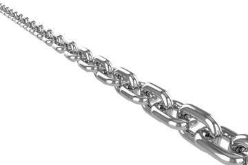 render stainless steel chain