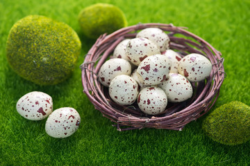 decorative painted Easter eggs