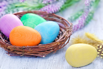 decorative painted Easter eggs