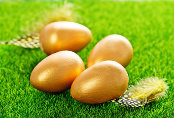 decorative painted Easter eggs
