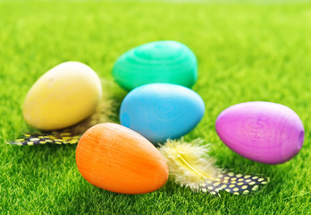 decorative painted Easter eggs