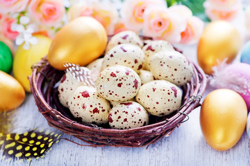 decorative painted Easter eggs