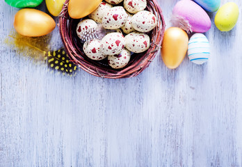 decorative painted Easter eggs