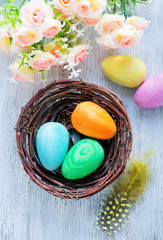 decorative painted Easter eggs