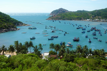 Vietnam beach, Vinh Hy bay, Vietnam travel