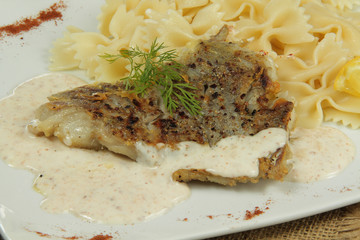 filet de lieu et farfalles 18032016