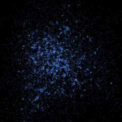 Low poly space background