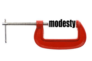 Compressed modesty concept