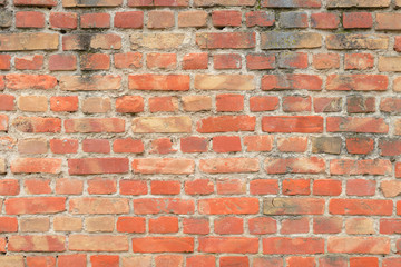 Brick texture with scratches and cracks