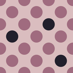 Vector modern seamless colorful geometry dots pattern, color abstract geometric background, pillow multicolored print, retro texture, hipster fashion design