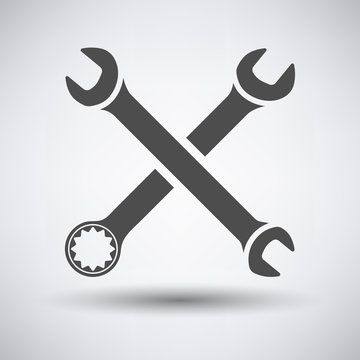 Crossed wrench  icon