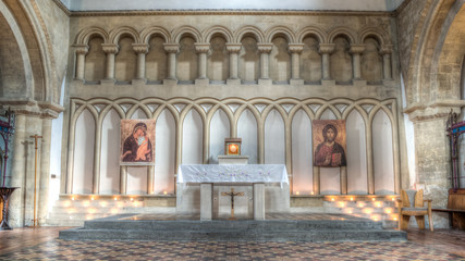 St James Priory Altar HDR