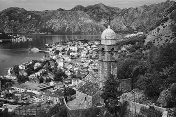 Kotor fortress and Bay