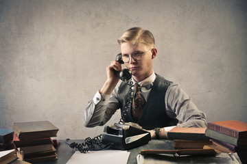 Important phone call