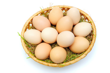 Easter egg in bascket