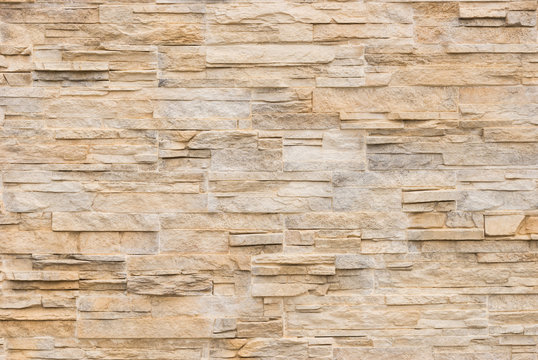 Modern Stone Tile Wall Background