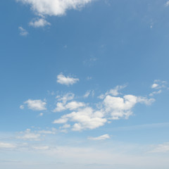 white fluffy clouds