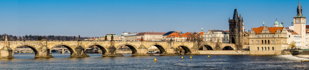 Fototapeta na wymiar Panorama von Prag