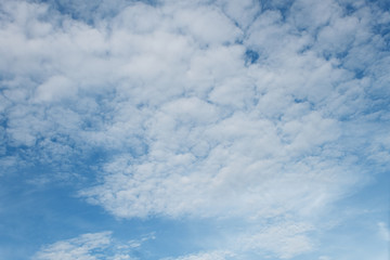 Obraz premium White Clouds on the blue sky